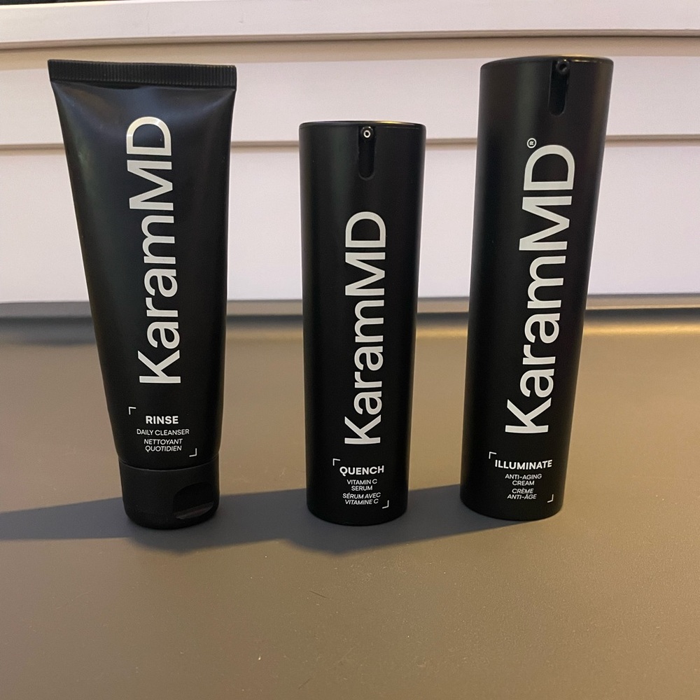 KaramMD Skincare Bundle Cleanser & Serum Set